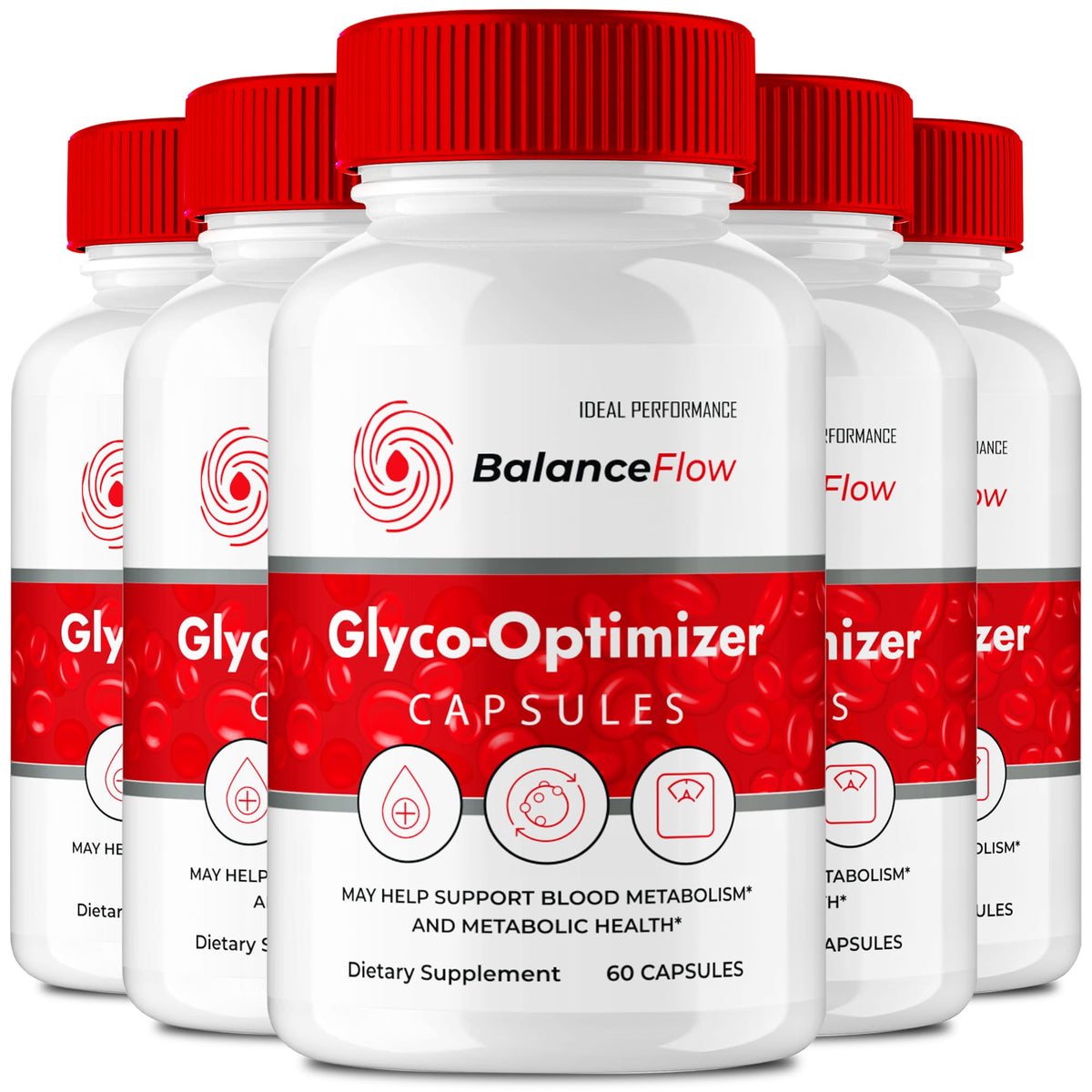 5 Pack Supplement Capsules I124
