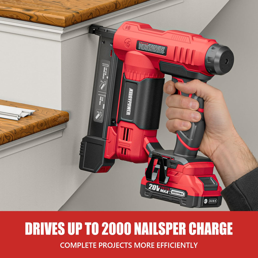 18 Gauge Cordless Brad Nailer and Electric Stapler P51654