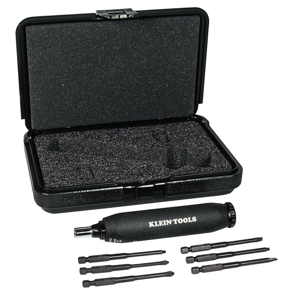 Screwdriver Set with Phillips Slotted Square Bits 6-Piece B3664
