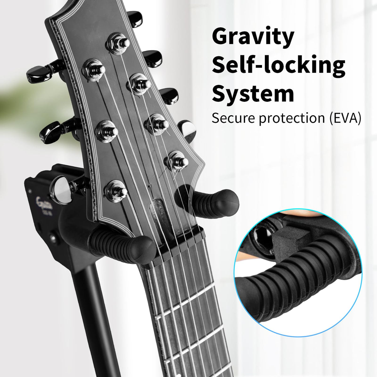 Heavy Duty Adjustable Foldable Guitar Stand V461