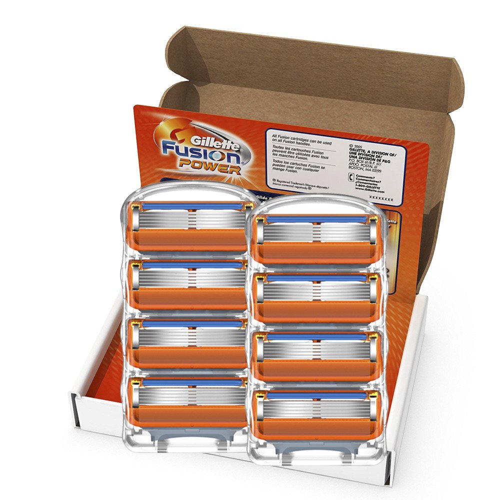 Men's Razor Blade Refills, 8 Count X634678