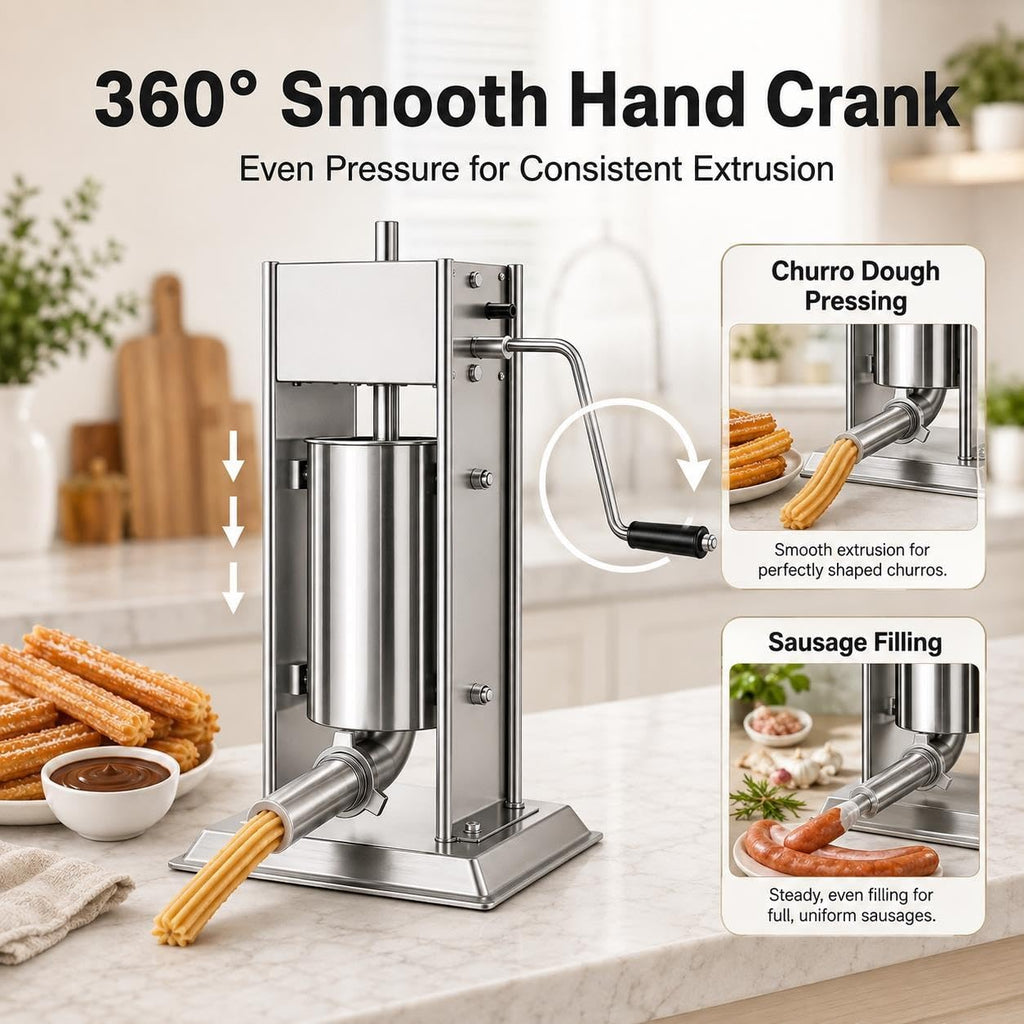 Churro Machine & Sausage Stuffer Combo L1878