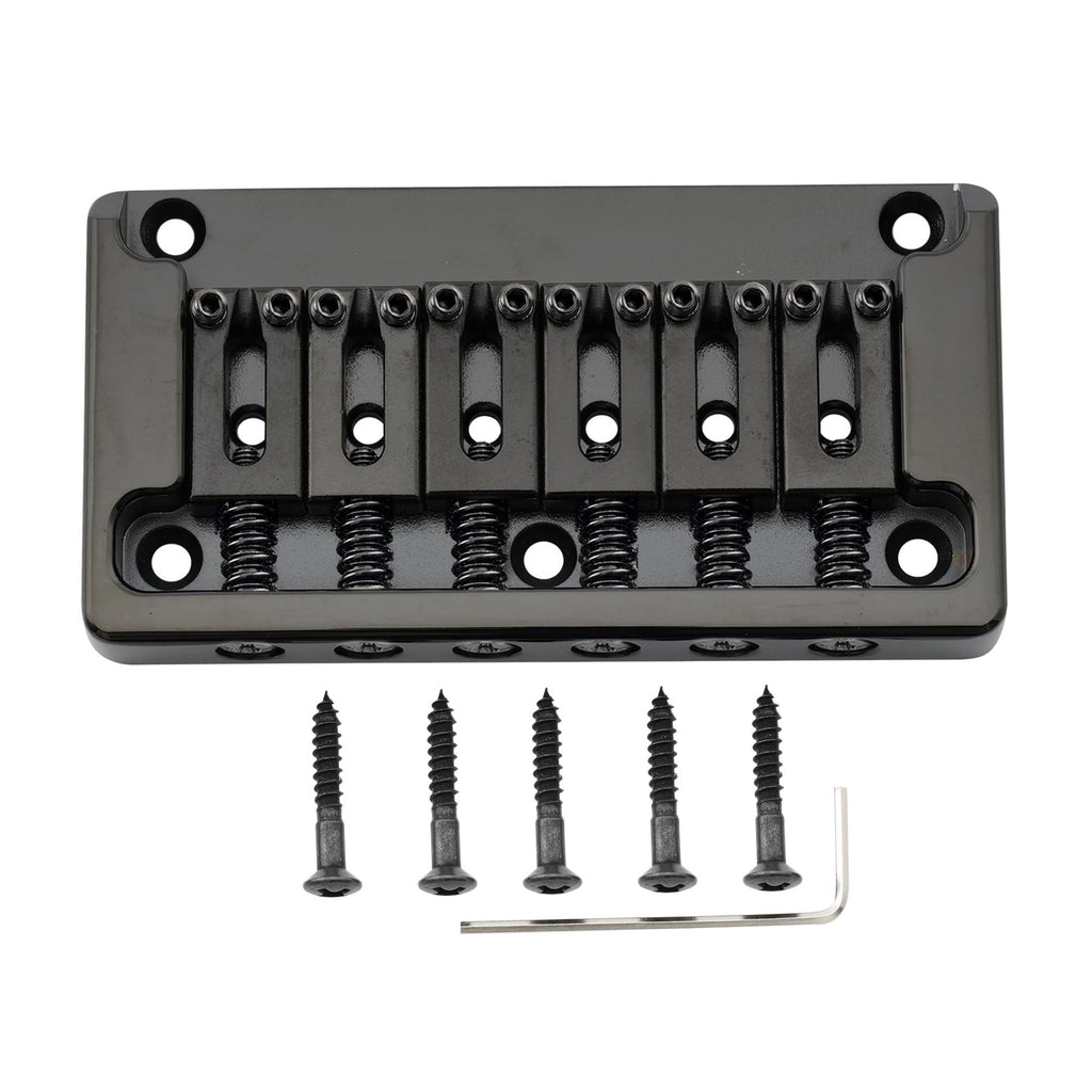 Black Non-tremolo Hardtail Bridge F58812