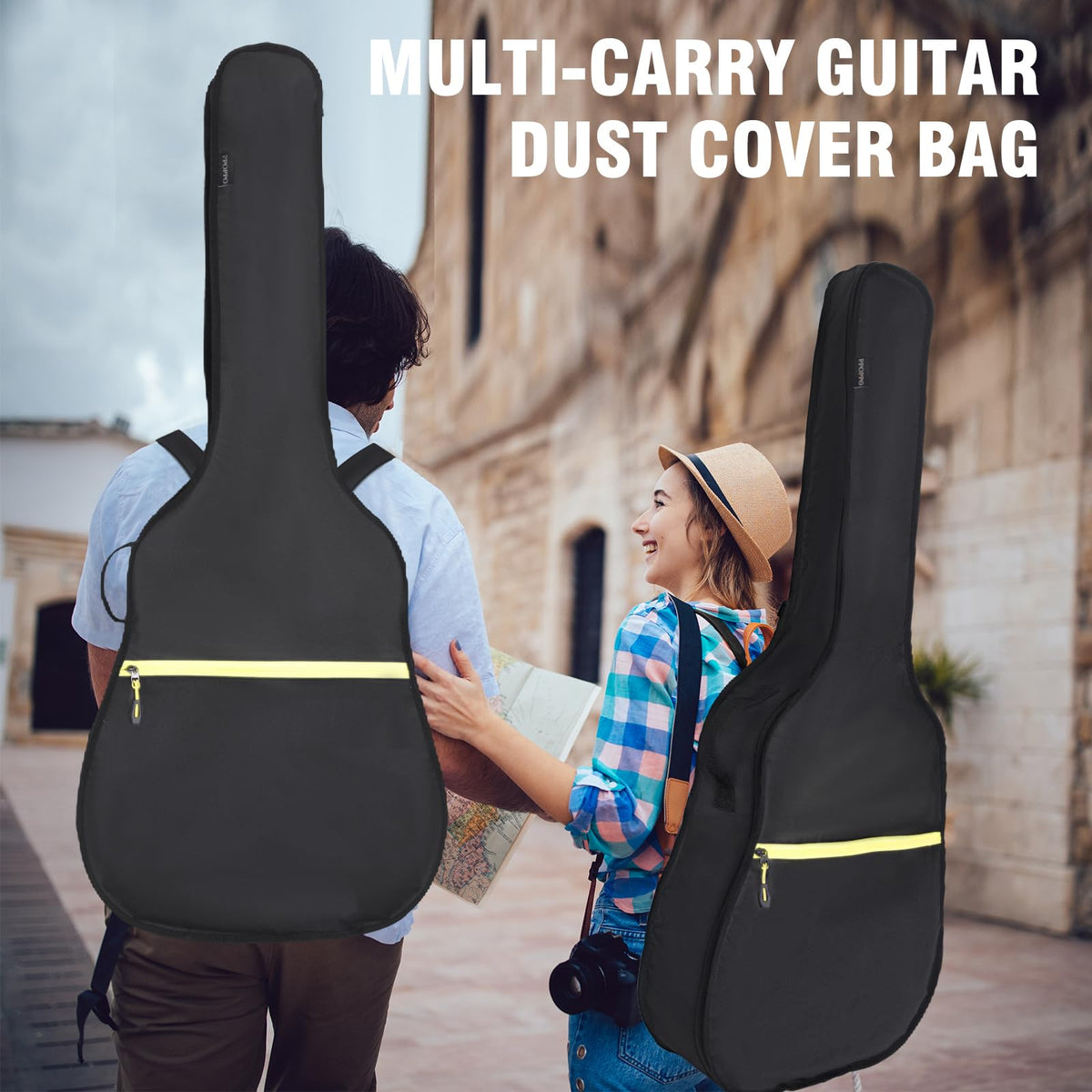 Acoustic Guitar Dust Cover Bag 600D Waterproof Foldable H578