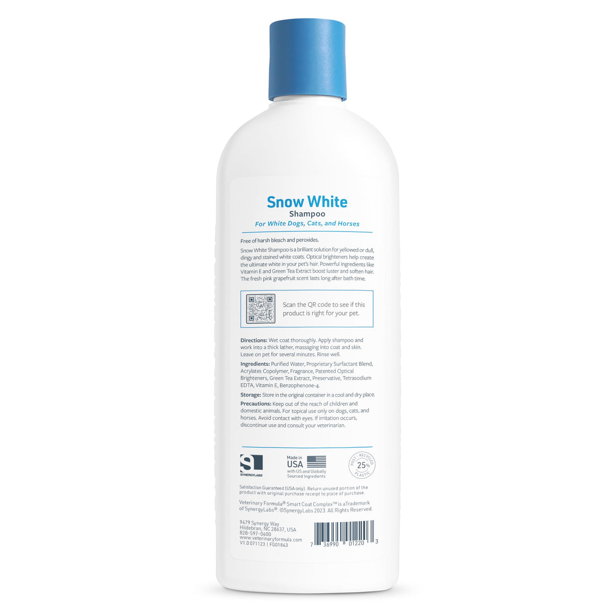 Whitening & Stain Remover Pet Shampoo, 17oz M872