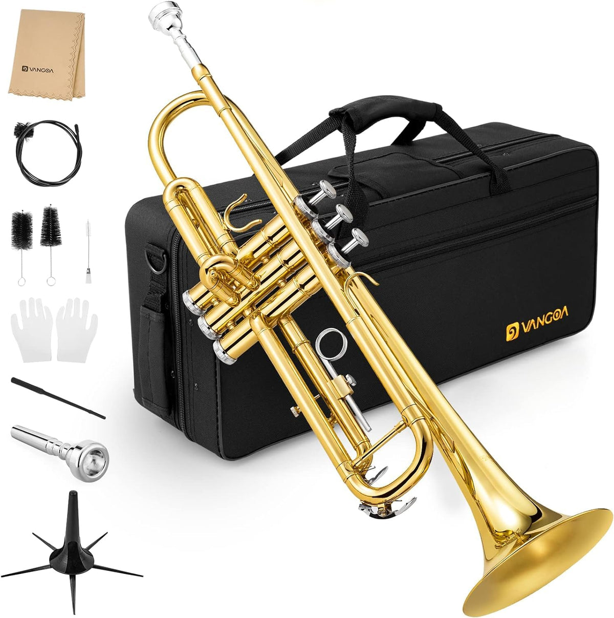 Bb Trumpet Gold Finish Brass H859161