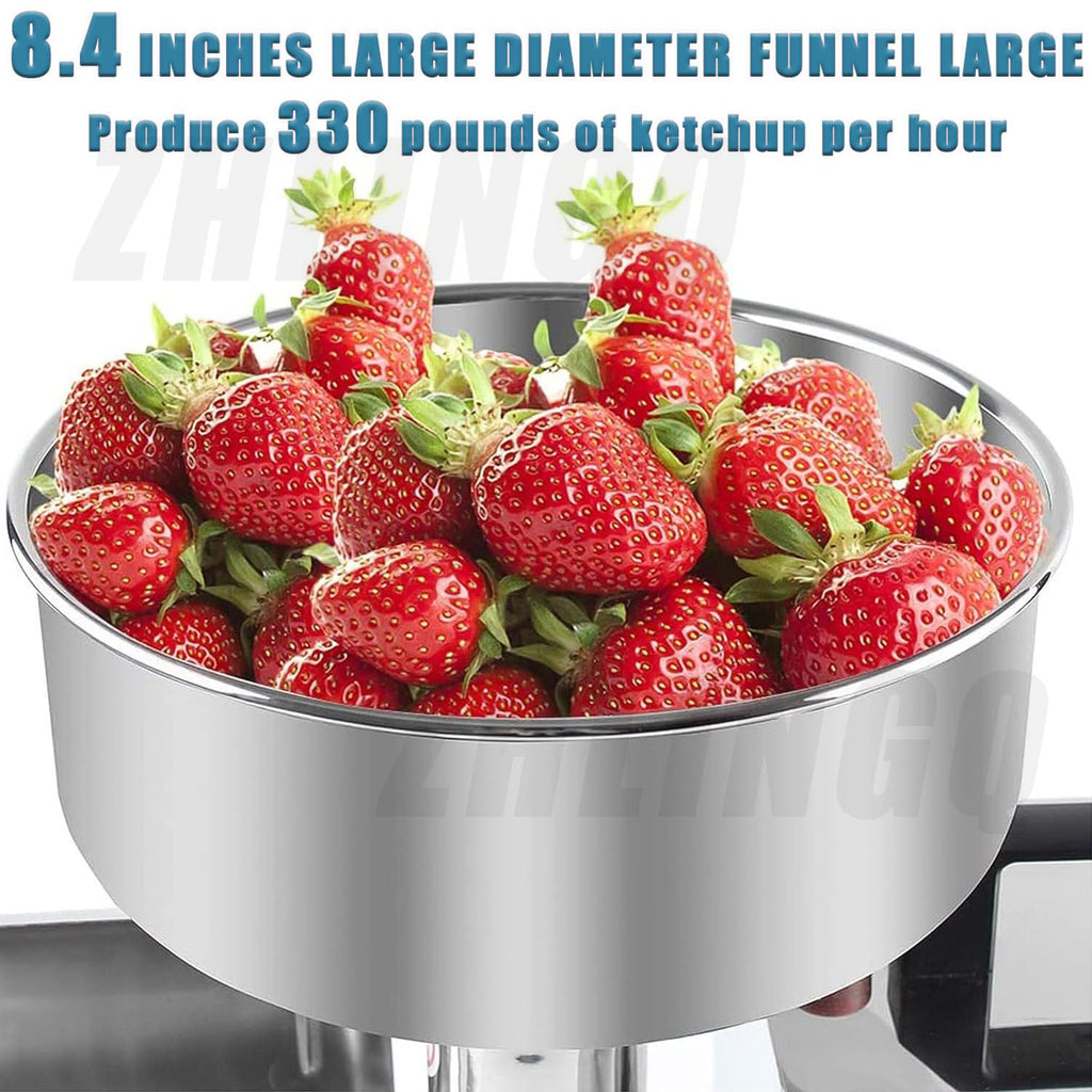 450W Stainless Steel Tomato Strainer Machine J5961