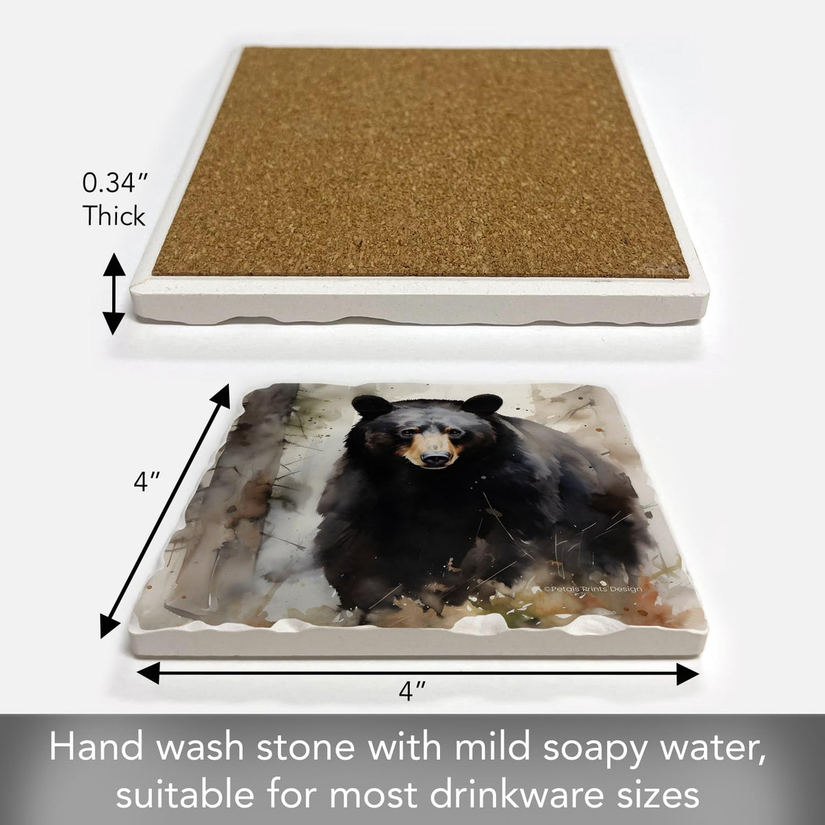 Black Bear Coasters Y8515