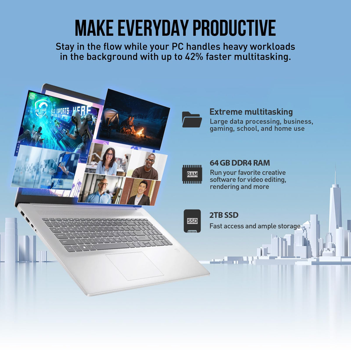 17.3 Inch Touchscreen Intel Core i7 Laptop K136095