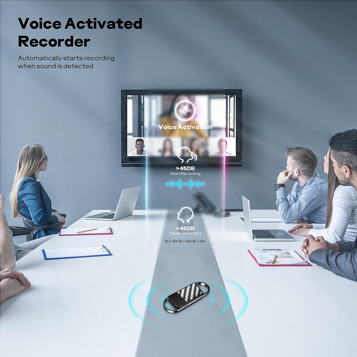 Voice Activated Digital Voice Recorder M33500
