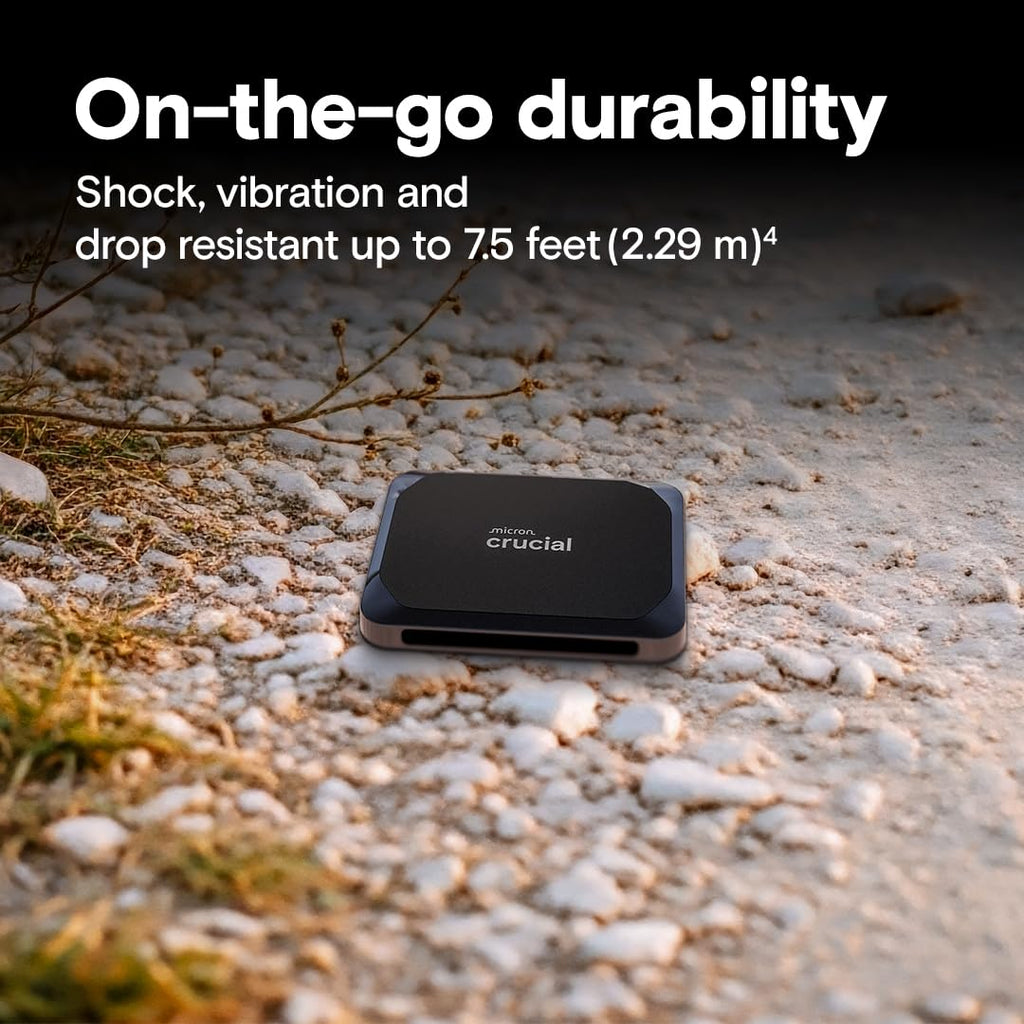 1TB Portable SSD USB-C Black S470