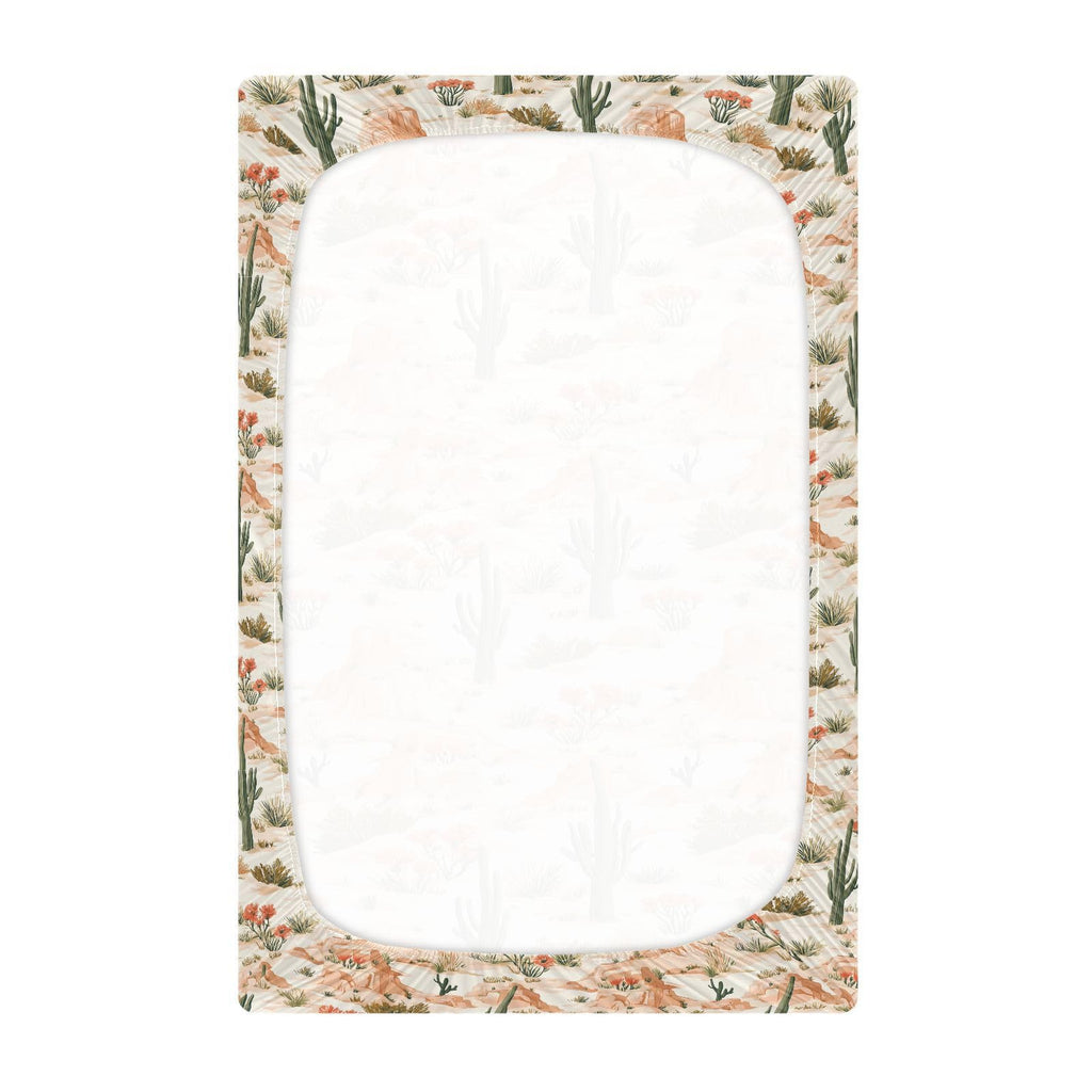 Soft Breathable Microfiber Crib Sheet D13931