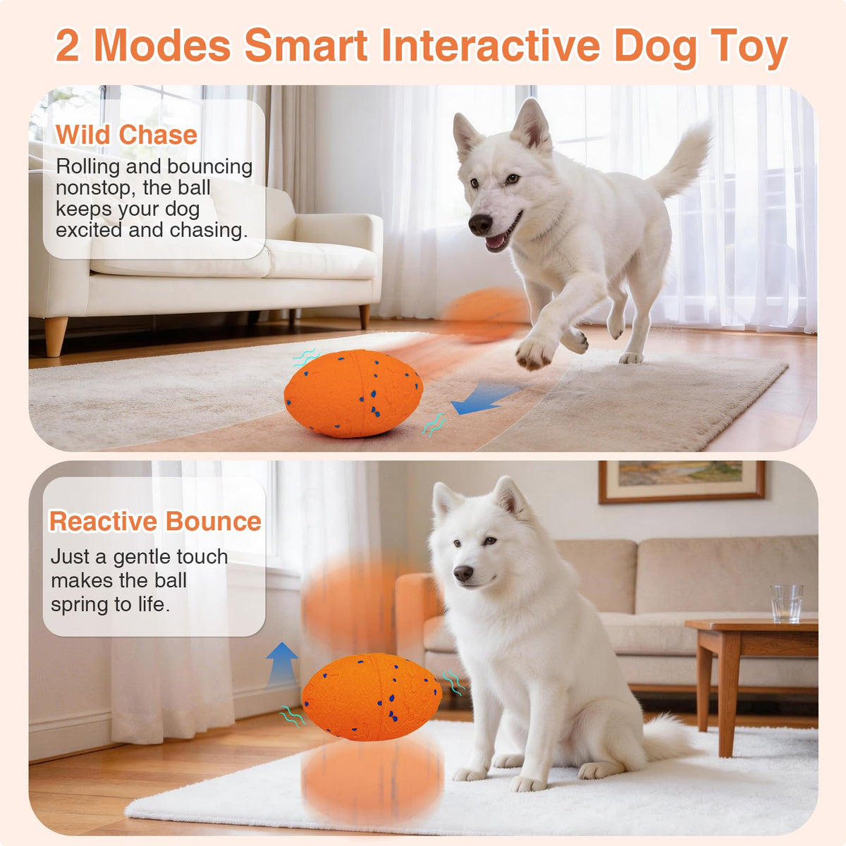Interactive Dog Toys Ball F10208