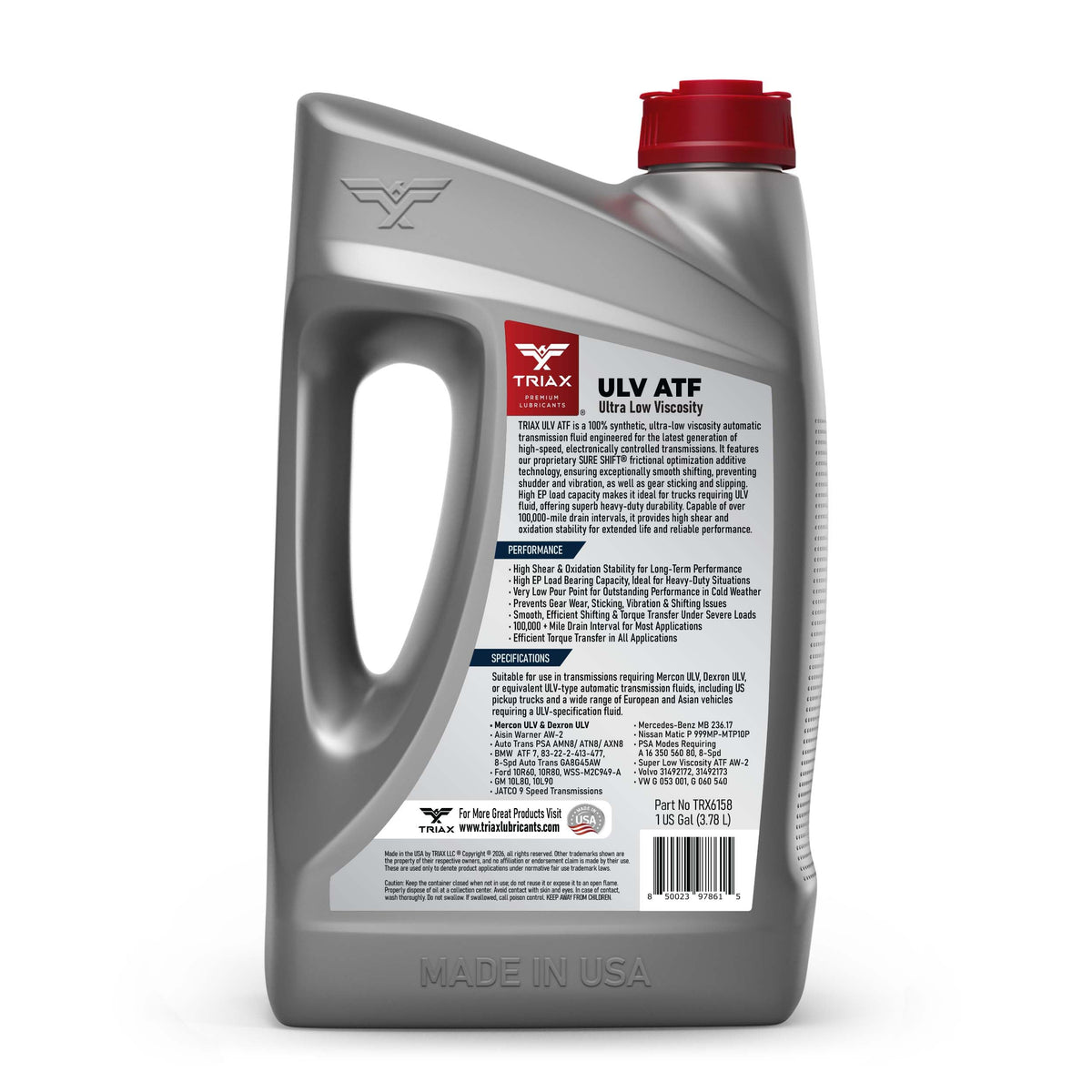 Full Synthetic ULV ATF 1 Gallon X20417
