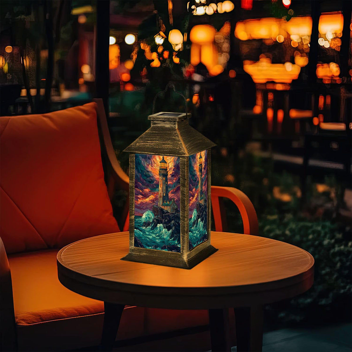 Solar Powered Waterproof Outdoor Hanging Lantern V5369