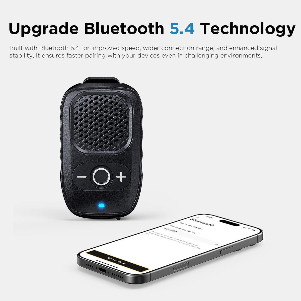 Wearable Clip On Bluetooth Speaker R317