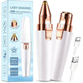 2 in 1 Electric Facial Hair Removal with LED Light V346