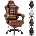 Big and Tall Gaming Chair with Footrest X48928