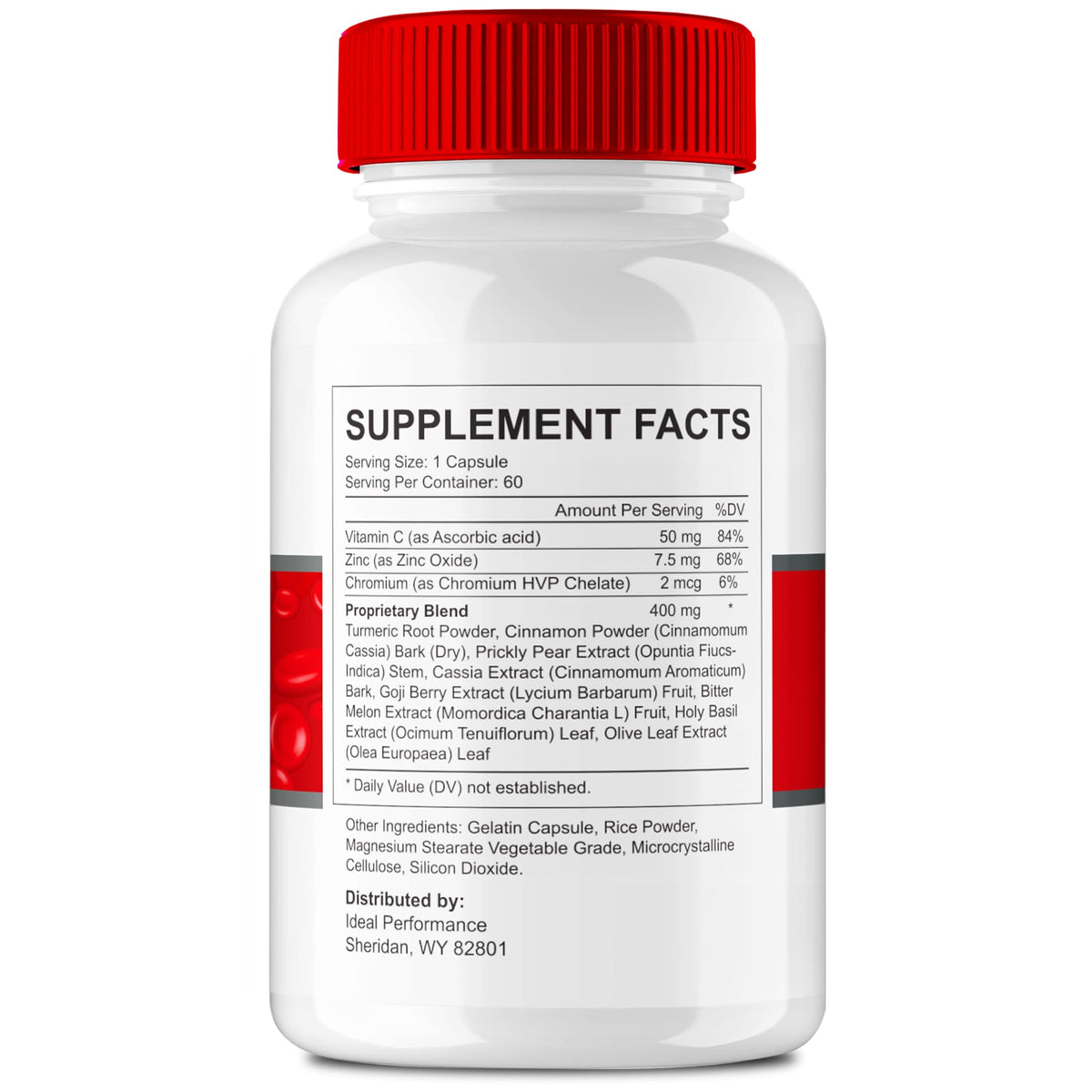 5 Pack Supplement Capsules I124