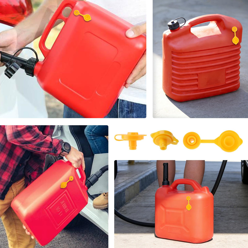 Yellow Plastic Gas Can Vent Caps A607
