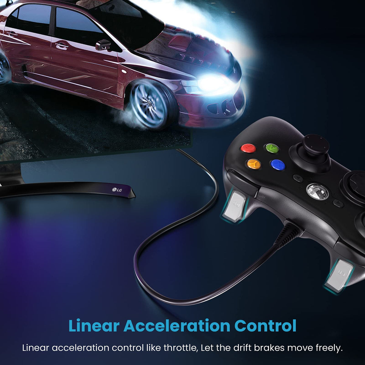 Wired Controller for Xbox 360 and PC K257