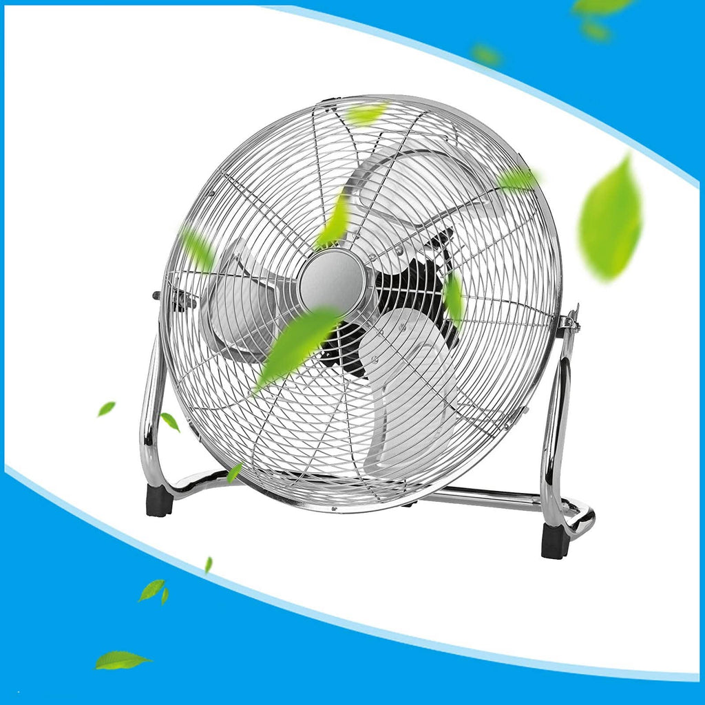 20 Inch 3 Speed Adjustable Tilt Metal Floor Fan P96758