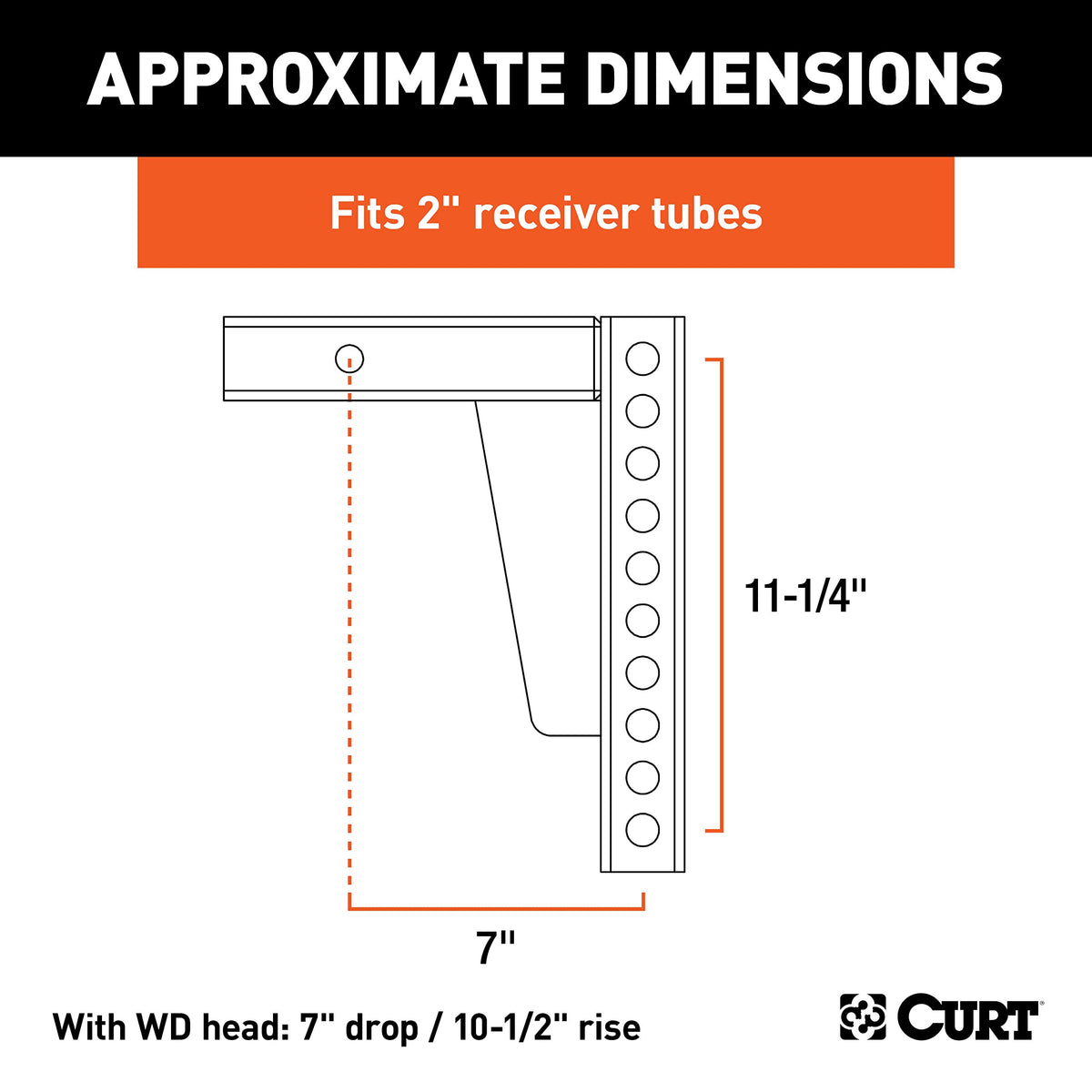 2" Weight Distribution Shank U44532