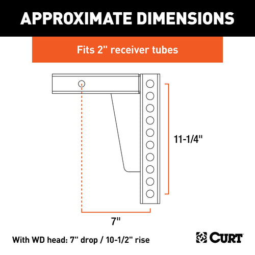 2" Weight Distribution Shank U44532
