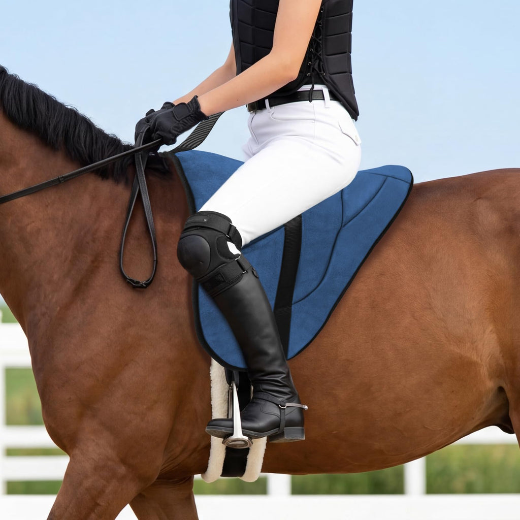 Horse Riding Pad with Adjustable Girth U177