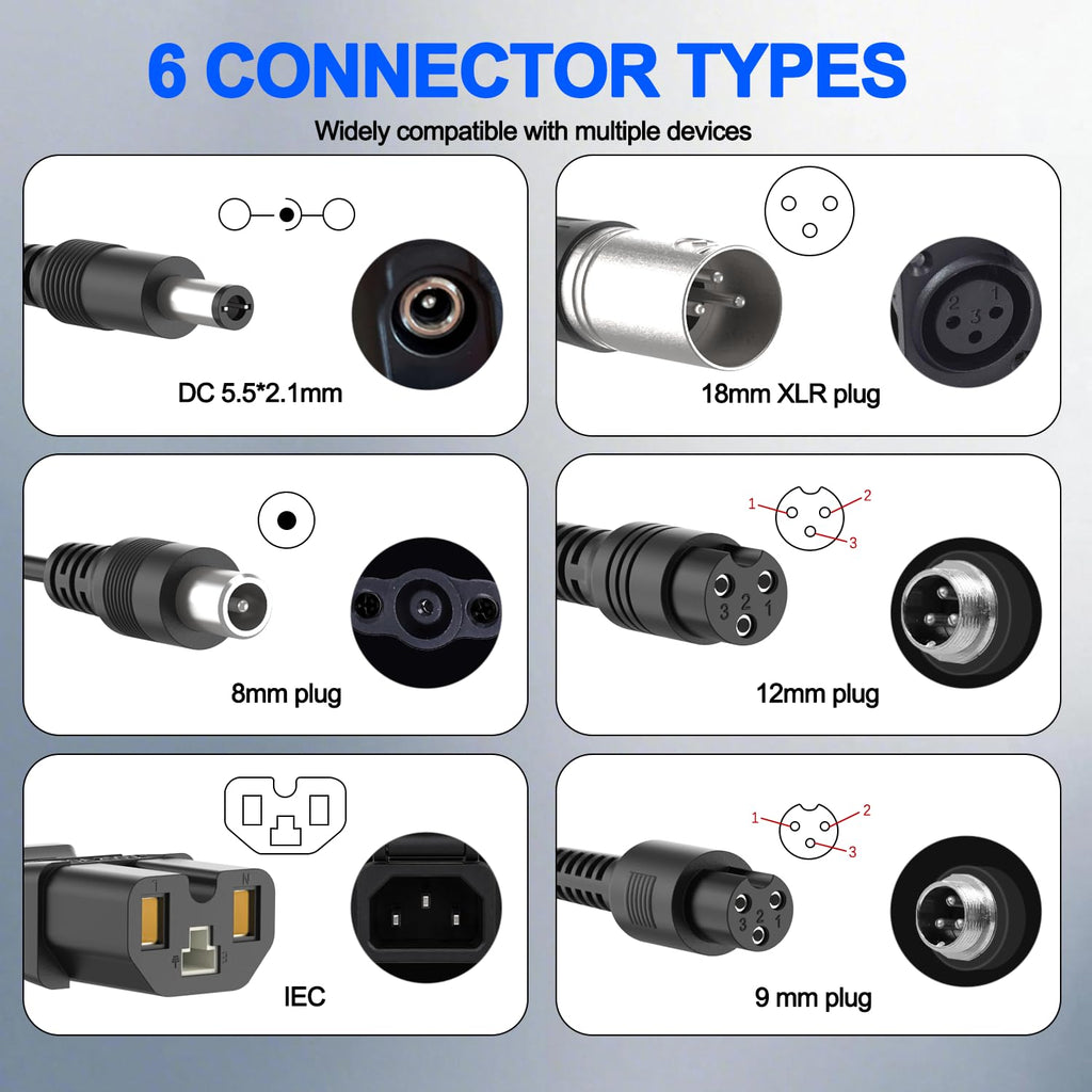 42V 2A Universal Scooter Charger C2332