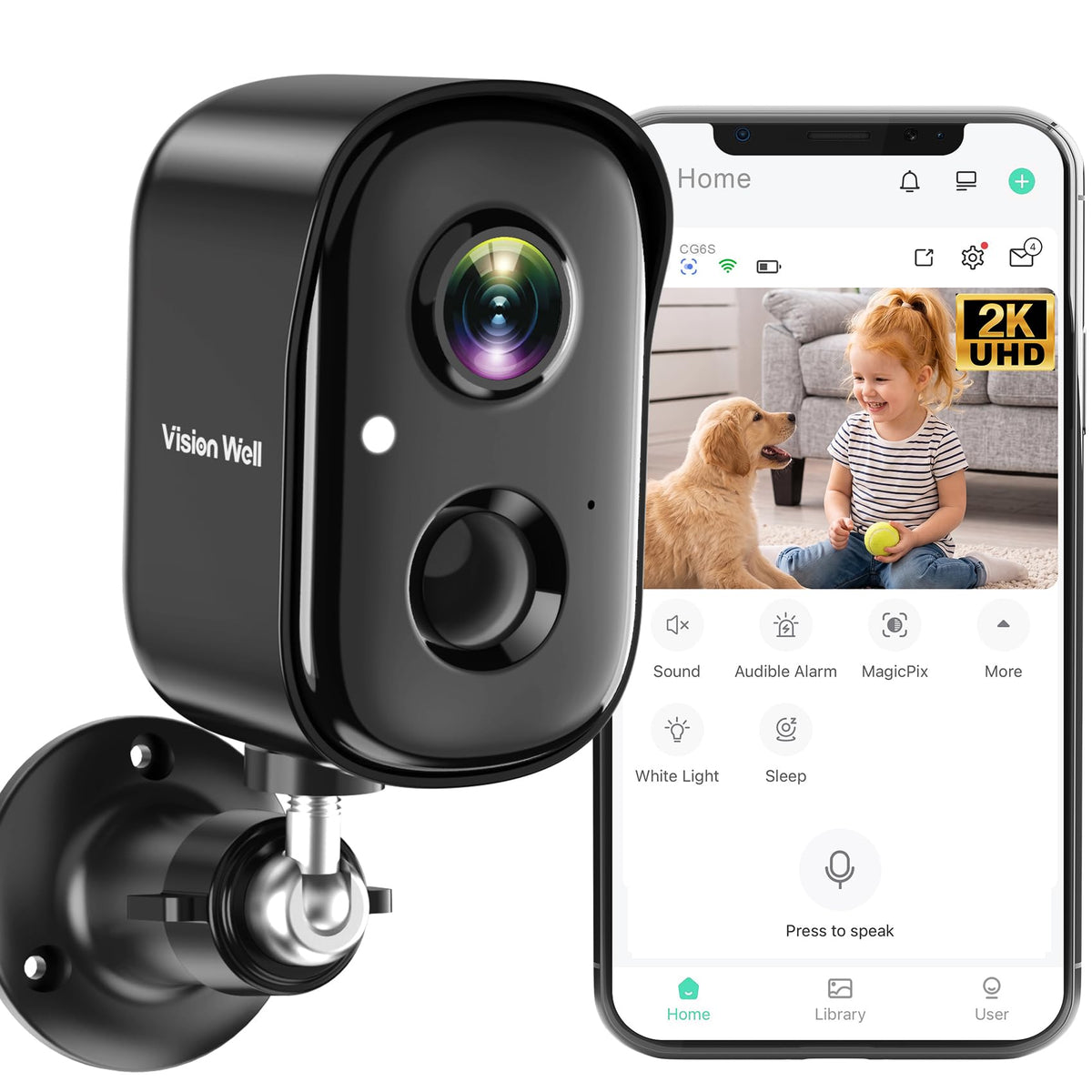 Wireless Outdoor Security Cameras A705115