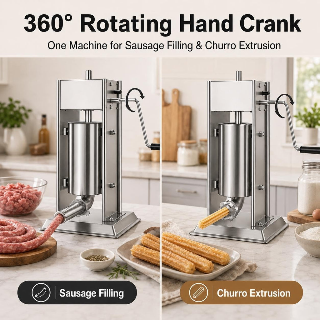 Churro Machine & Sausage Stuffer Combo L1878
