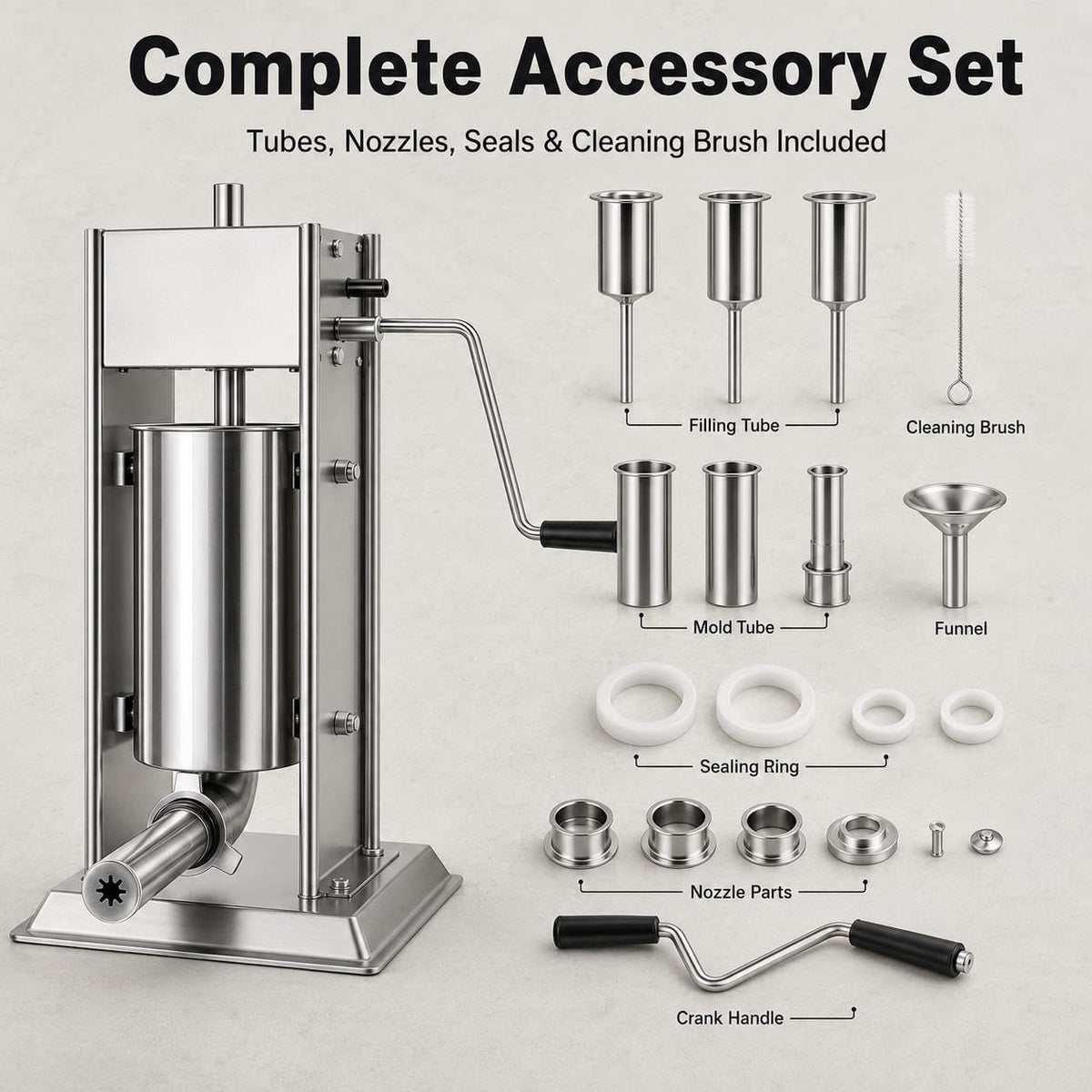 Churro Machine & Sausage Stuffer Combo L1878