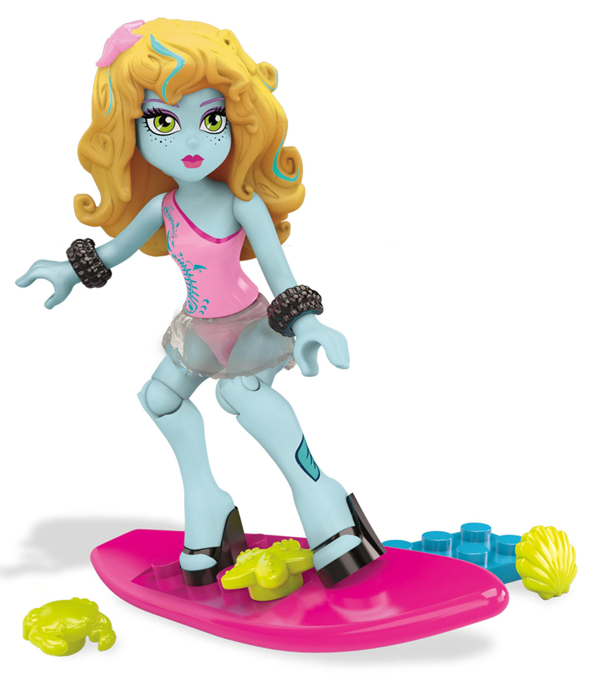 Monster High Lagoona Blue Fintastic Surfing Pack K8933