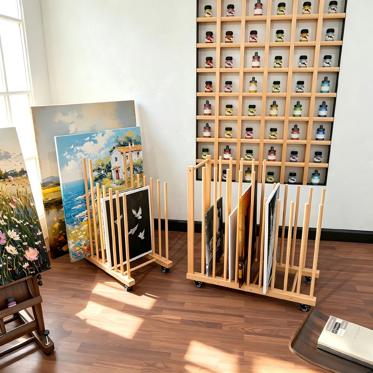 Art Storage Rack with Wheels G357454