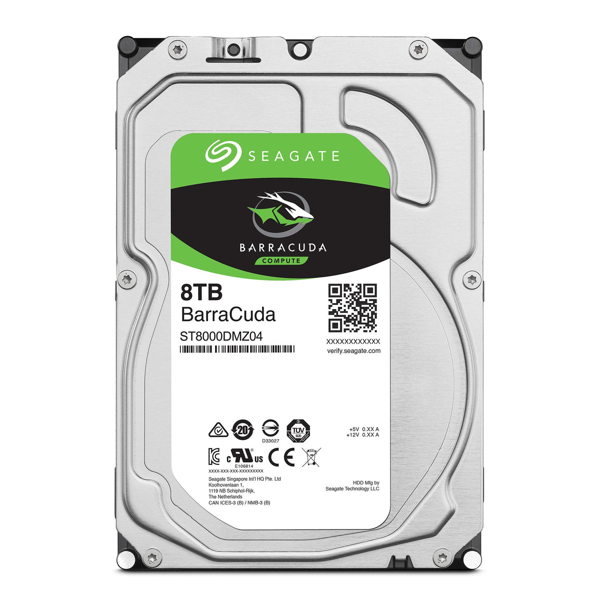 8TB 3.5 Inch SATA Internal Hard Drive E857