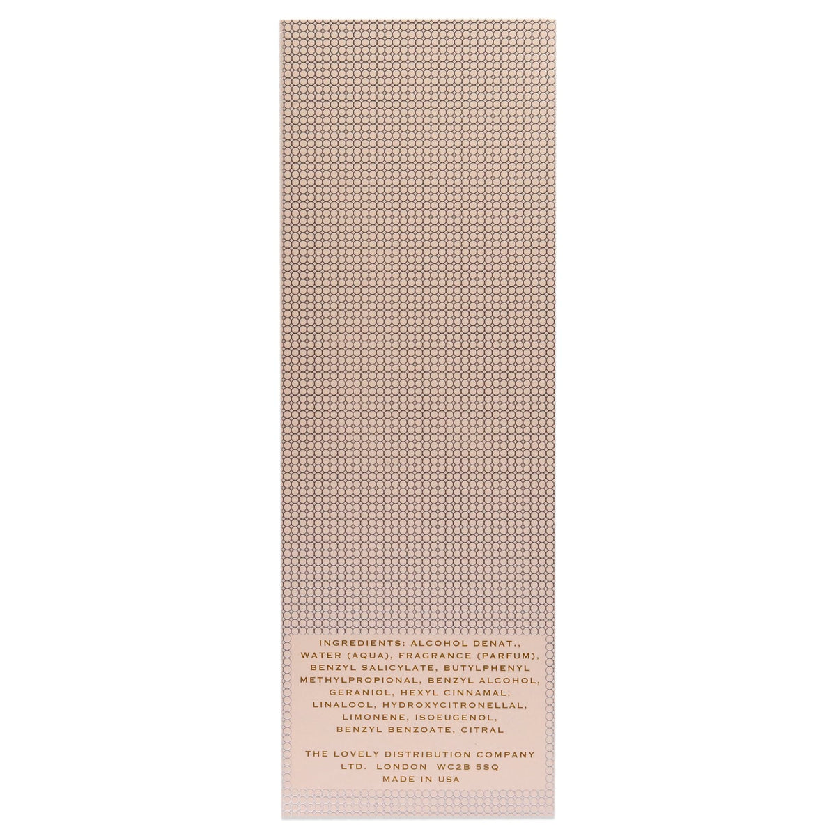 Floral Musky Amber Woody Eau De Parfum Spray 0.34 oz S421