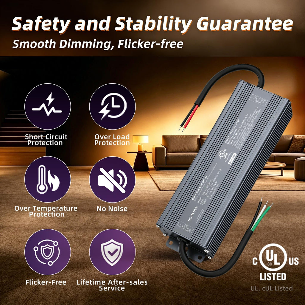200W Triac Dimmable LED Driver Power Supply J748914