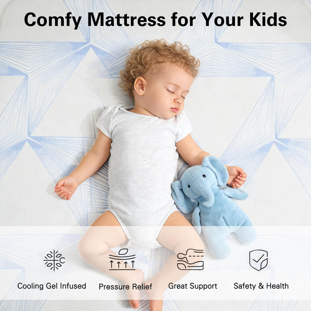 6 Inch Gel Memory Foam Twin Size Mattress X1174