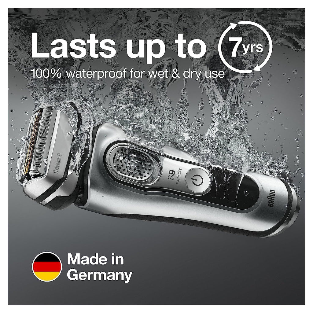 Electric Razor for Men, Waterproof Foil Shaver, Wet & Dry Shave, Silver G84708