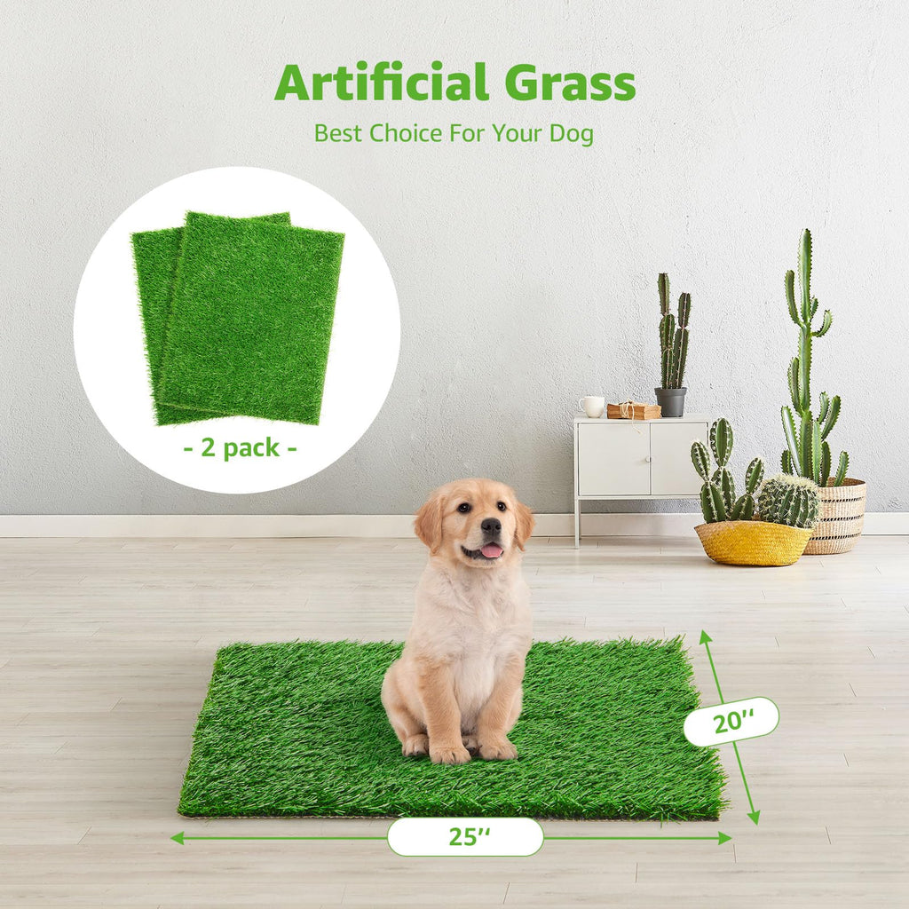 Artificial Grass Pee Pads 20"x 25" 2 Pack T953