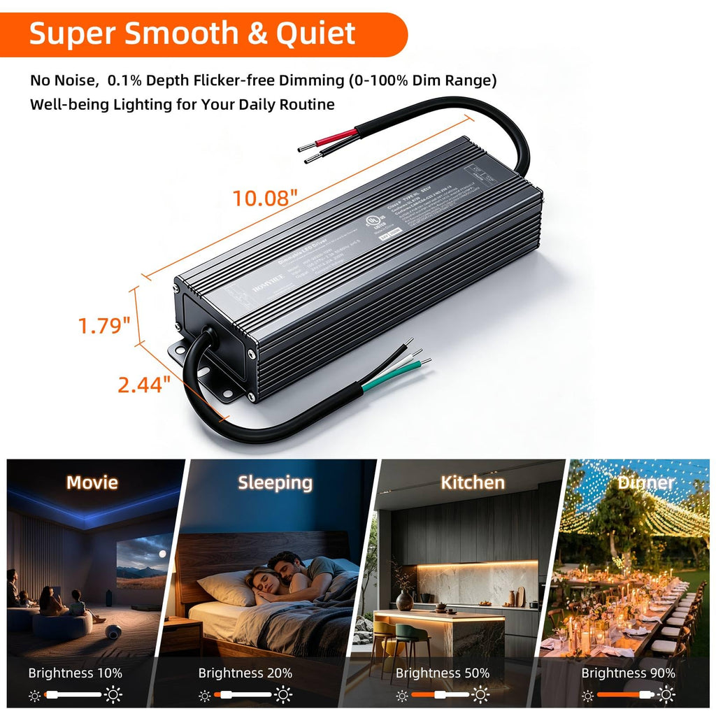 200W Triac Dimmable LED Driver Power Supply J748914
