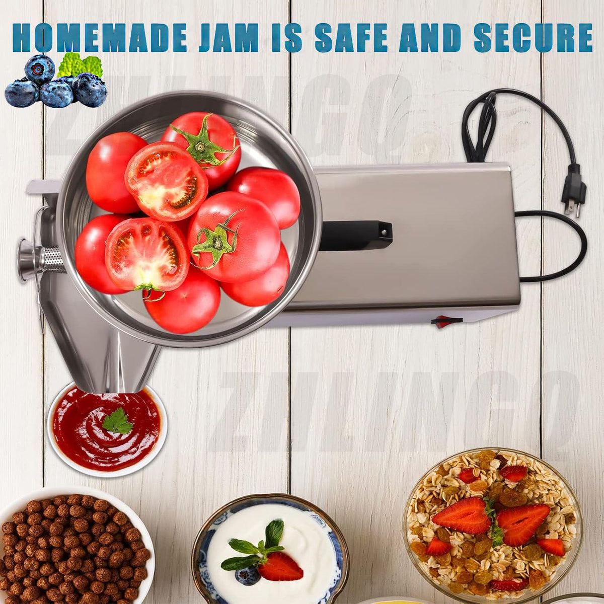 450W Stainless Steel Tomato Strainer Machine J5961