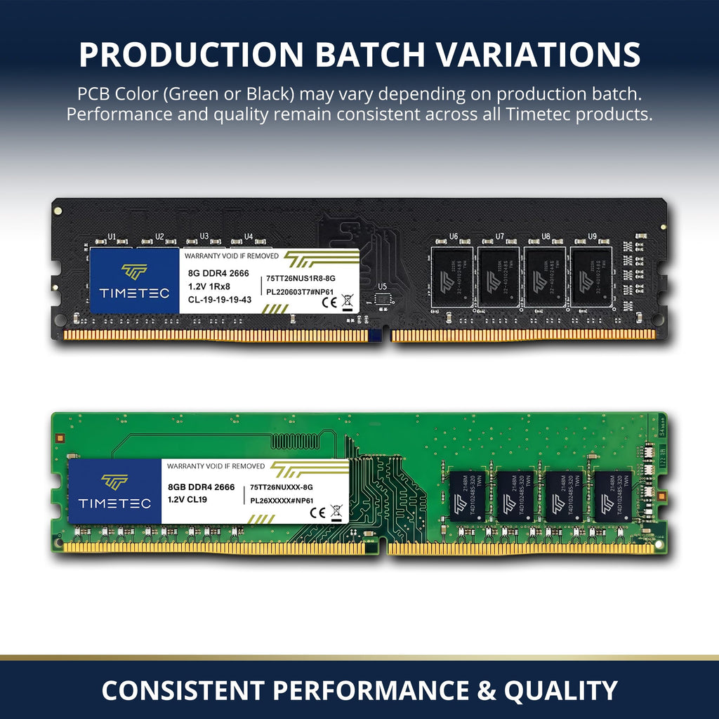 16GB Kit DDR4 2666MHz Desktop RAM 288-Pin Non-ECC UDIMM N63255