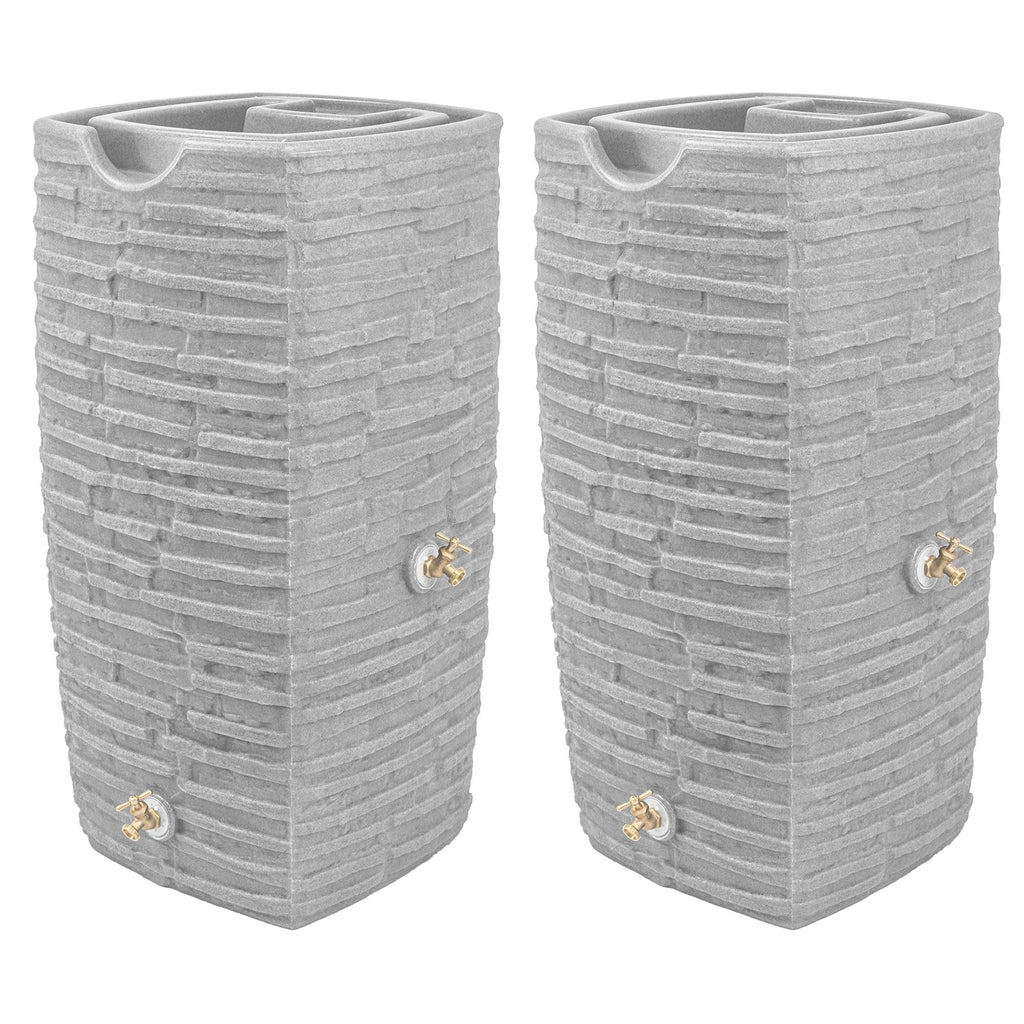Rain Water Collection Barrel, 2 Pack S616279