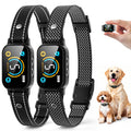 2 Pack Rechargeable Dog Bark Collar with Beep Vibration G1785