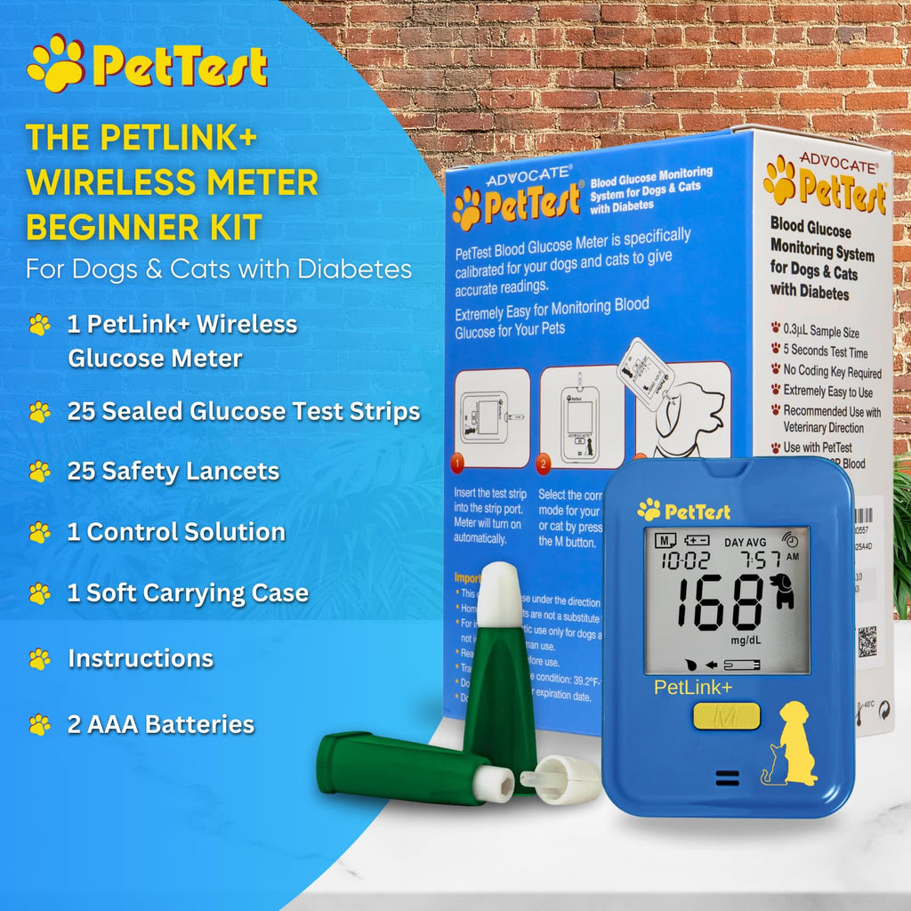 Glucose Monitor Kit for Dogs and Cats V911640