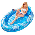 Inflatable Tanning Pool Lounger Float U4209