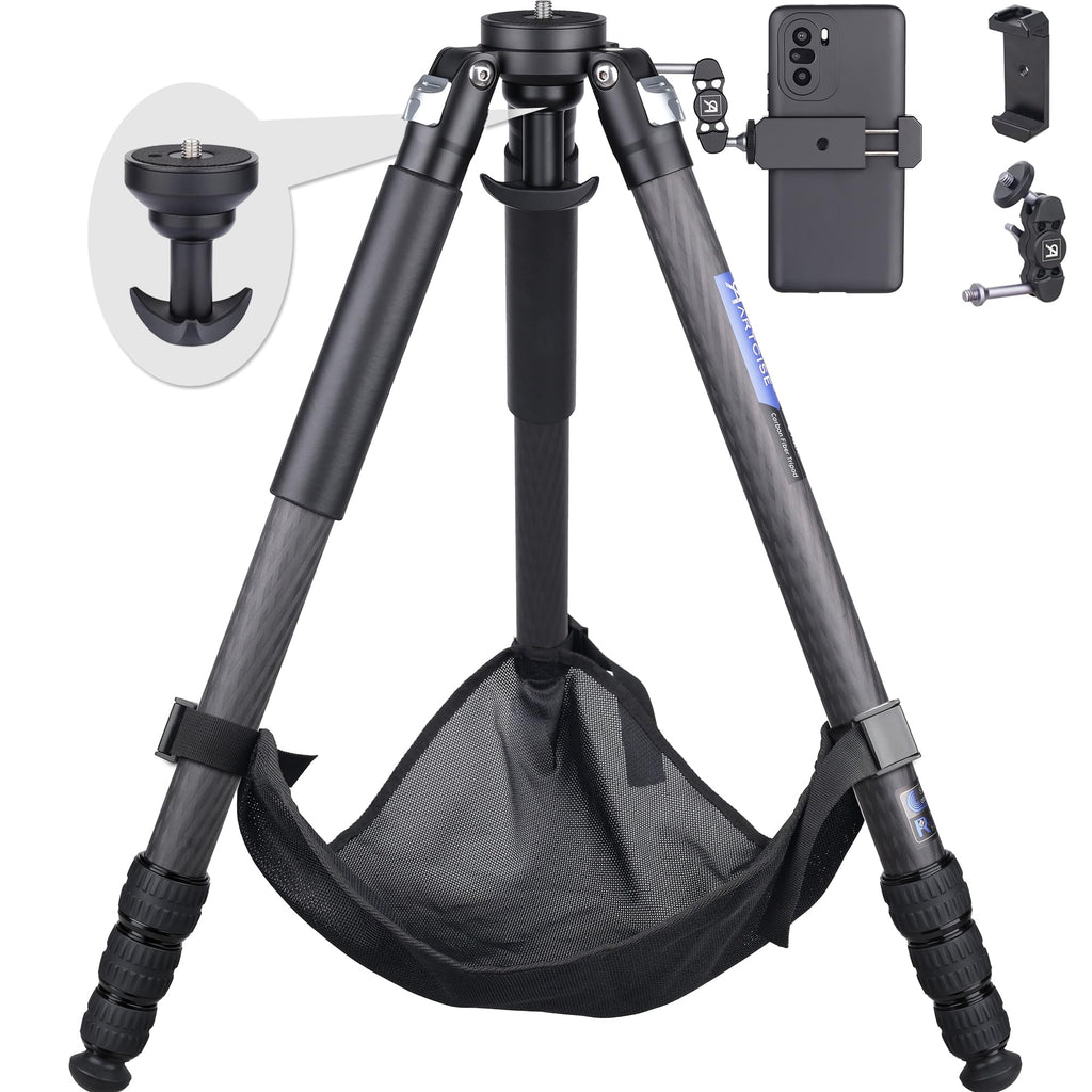 Carbon Fiber 32mm Tube Camera Tripod with 65mm Bowl Adapter I53355