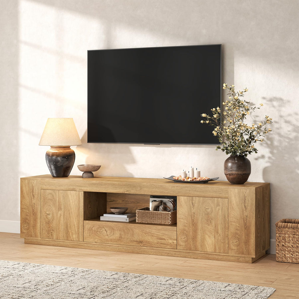 Natural Oak Brown TV Stands Z2351